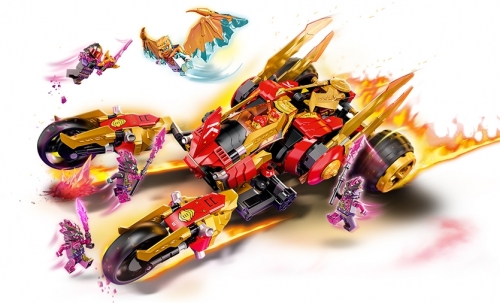 Vehiculul Dragon de Aur al lui Kai 71773 LEGO Ninjago 
