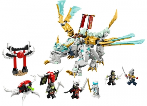 Creatura Dragon de gheata a lui Zane 71786 LEGO Ninjago 
