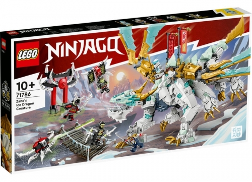 Creatura Dragon de gheata a lui Zane 71786 LEGO Ninjago 