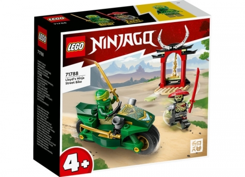 Motocicleta de strada Ninja a lui Lloyd 71788 LEGO Ninjago 