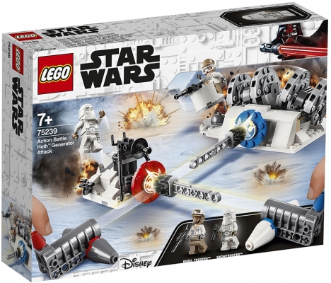 Atacul Generatorului Action Battle Hoth 75239 LEGO Star Wars