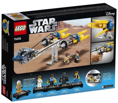 Anakin s Podracer editie aniversara 20 de ani 75258 LEGO Star Wars