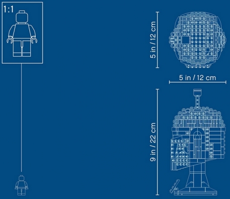Casca lui Boba Fett 75277 LEGO Star Wars