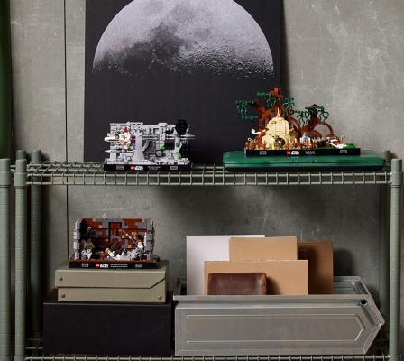 Diorama Urmarirea de pe Death Star LEGO Star Wars