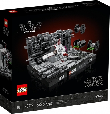Diorama Urmarirea de pe Death Star LEGO Star Wars