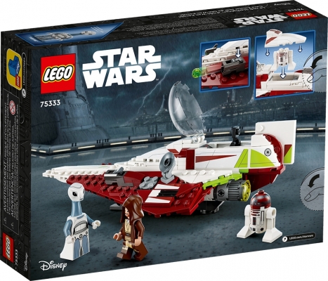 Jedi Starfighter-ul lui Obi-Wan Kenobi 75333 LEGO Star Wars
