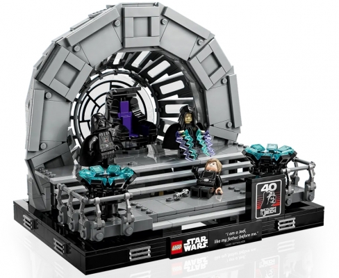 Diorama Sala Tronului Imparatului 75352 LEGO Star Wars