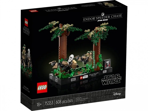 Diorama Urmarirea cu Speederul pe Endor 75353 LEGO Star Wars