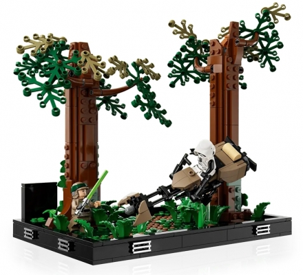 Diorama Urmarirea cu Speederul pe Endor 75353 LEGO Star Wars