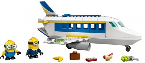 Pilot Minion in pregatire 75547 LEGO Minions 