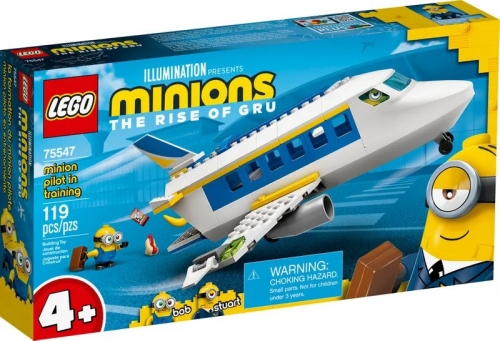 Pilot Minion in pregatire 75547 LEGO Minions 