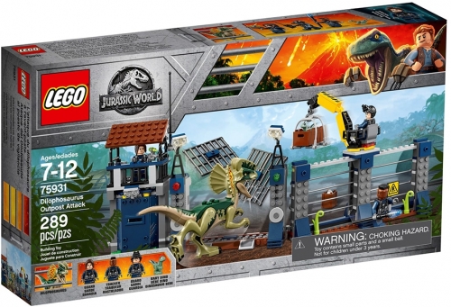 Atacul avanpostului cu Dilophosaurus 75931 LEGO Jurassic World
