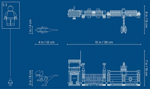 Atacul avanpostului cu Dilophosaurus 75931 LEGO Jurassic World