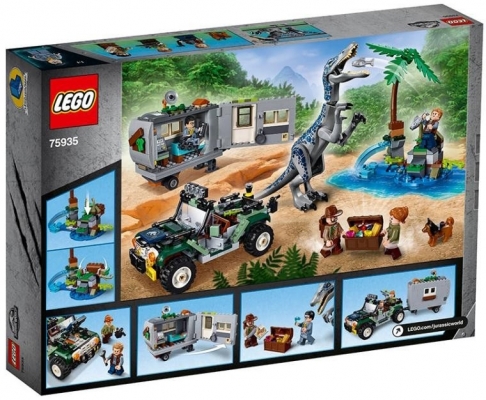 Infruntarea Baryonyx: Vanatoarea de comori 75935 LEGO Jurassic World
