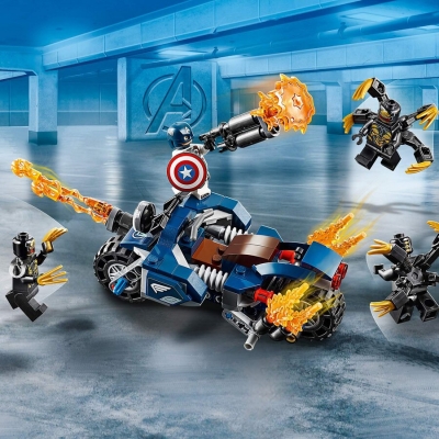 Captain America: Atacul Outriderilor 76123 LEGO Marvel Avengers