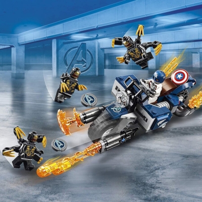 Captain America: Atacul Outriderilor 76123 LEGO Marvel Avengers