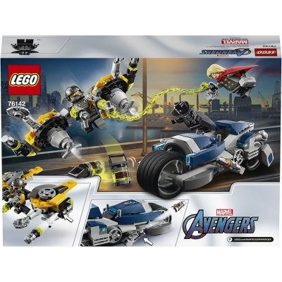 Atacul Razbunatorilor cu motocicleta 76142 LEGO Marvel Super Heroes