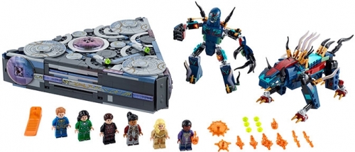 Inaltarea naveri Domo 76156 LEGO Marvel Super Heroes 