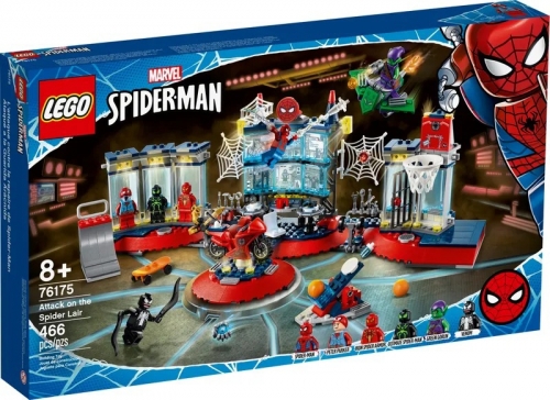 Atacul asupra bazei lui Spider-Man 76175 LEGO Marvel Super Heroes 