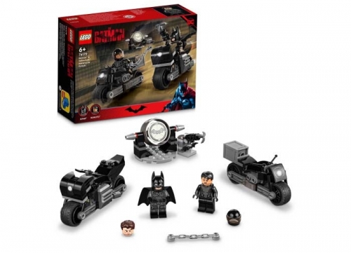 Batman si Selina Kyle Urmarirea cu motociclete 76179 LEGO DC Super Heroes 