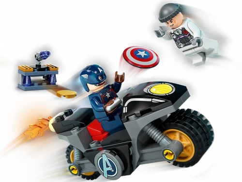 Infruntarea dintre Captain America si Hydra 76189 LEGO Marvel Super Heroes 