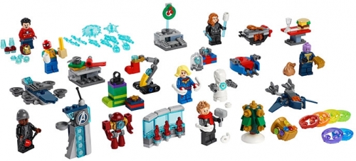 Calendar de Craciun 76196 LEGO Marvel Super Heroes 