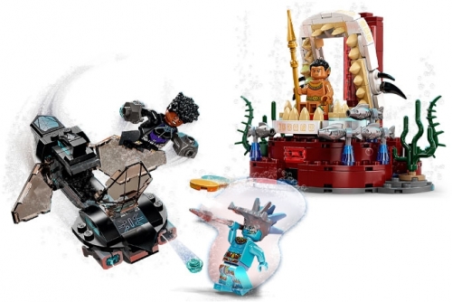 Sala tronului regelui Namor 76213 LEGO Marvel Super Heroes 