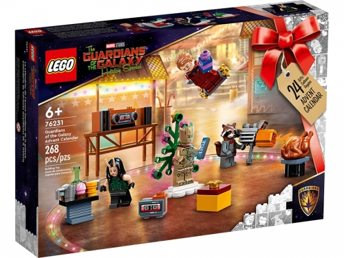 Calendar de Craciun Gardienii Galaxiei 76231 LEGO Marvel Super Heroes 