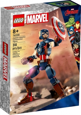 Figurina de constructie Captain America 76258 LEGO Marvel
