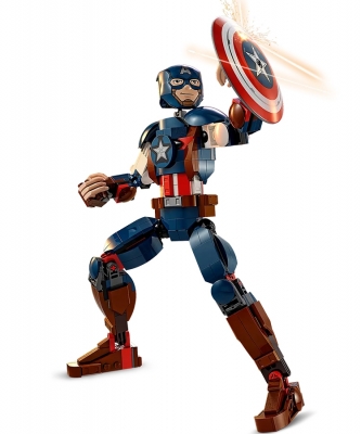 Figurina de constructie Captain America 76258 LEGO Marvel