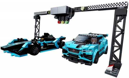 Formula E Panasonic Jaguar Racing GEN2 & Jaguar I-PACE eTROPHY 76898 LEGO Speed Champions