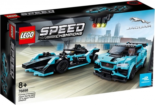 Formula E Panasonic Jaguar Racing GEN2 & Jaguar I-PACE eTROPHY 76898 LEGO Speed Champions
