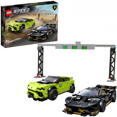 Lamborghini Urus ST-X & Lamborghini Huracan Super Trofeo EVO 76899 LEGO Speed Champions