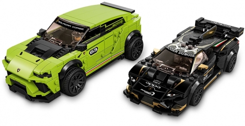 Lamborghini Urus ST-X & Lamborghini Huracan Super Trofeo EVO 76899 LEGO Speed Champions