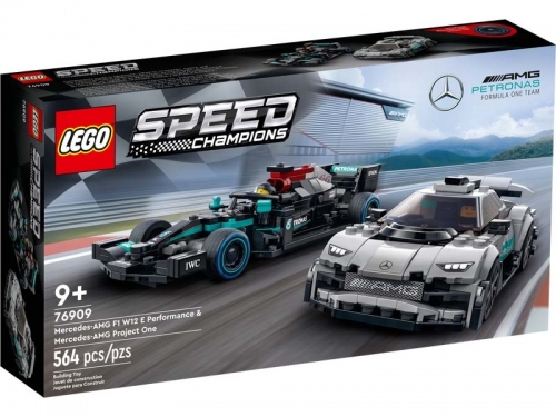 Pachet dublu Mercedes 76909 LEGO Speed Champions 