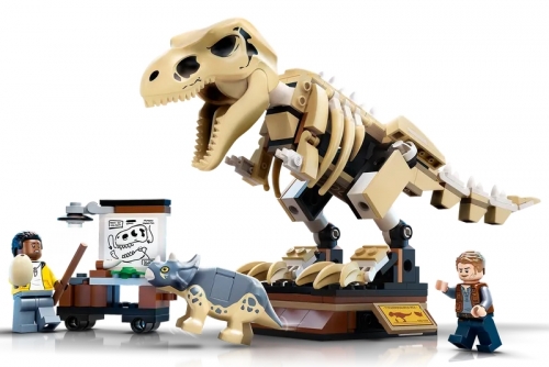 Expozitia fosilei dinozaurului T-Rex 76940 LEGO Jurassic World 