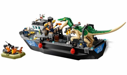 Evadarea cu barca a dinozaurului Baroyonyx 76942 LEGO Jurassic World 