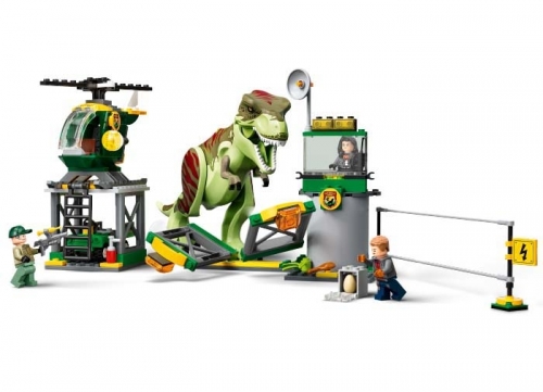 Evadarea dinozaurului T-Rex 76944 LEGO Jurassic World 