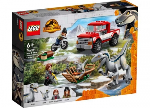 Capturarea Velociraptorilor Blue si Beta 76946 LEGO Jurassic World 