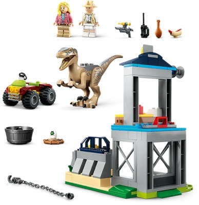 Evadarea dinozaurului Velociraptor 76957 LEGO Jurassic World