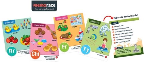 Joc educativ Primele mele litere, MemoRace 