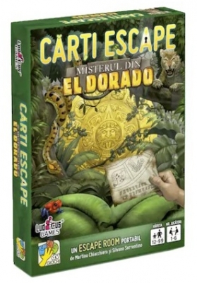 Joc de carti Escape, Misterul din Eldorado, dv Giochi 