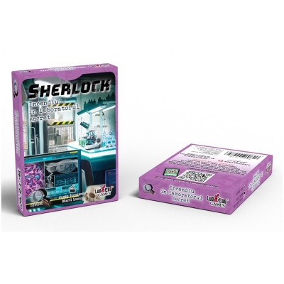 Joc Sherlock Q6, Incendiu in laboratorul secret, Enigma studio
