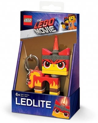 Breloc cu lanterna Angry Kitty LGL-KE147 LEGO Movie 2