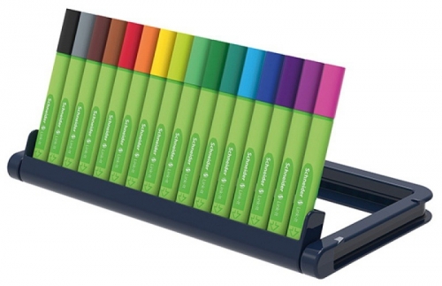 Fineliner 0.4 mm, 16 culori/set, Link-It Schneider