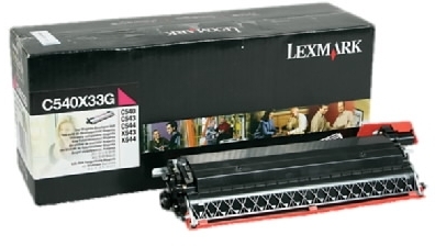 Developer Unit Magenta C540X33G 30K Original Lexmark C540N
