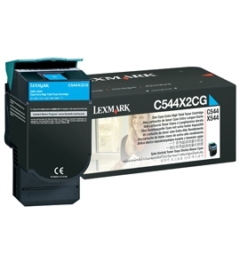 Cartus Toner Cyan C544X2Cg 4K Original Lexmark C544N