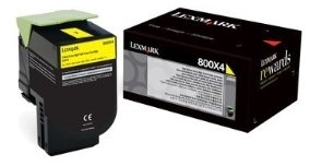 Cartus Toner Yellow Nr.800X4 80C0X40 4K Original Lexmark Cx510De