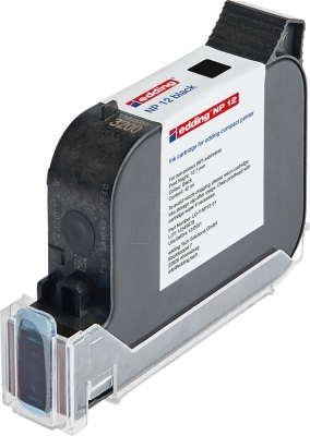 Cartus cerneala NP 12 pentru imprimante compacte, negru, 42 ml Edding