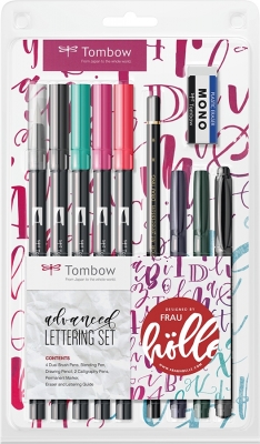 Markere caligrafie avansate si watercoloring Tombow